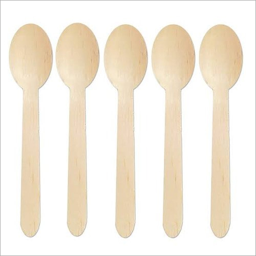 160mm Disposable Wooden Spoon