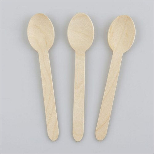 140Mm Wooden Spoon Disposable Application: Event And Party Supplies