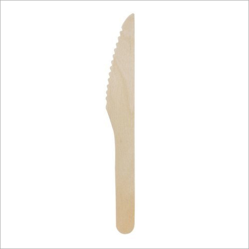 140 Mm Wooden Knives Application: Event And Party Supplies
