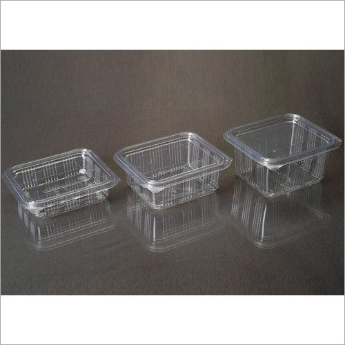 Pet 250 Ml, 375 Ml, 500 Ml Plastic Hinged Box