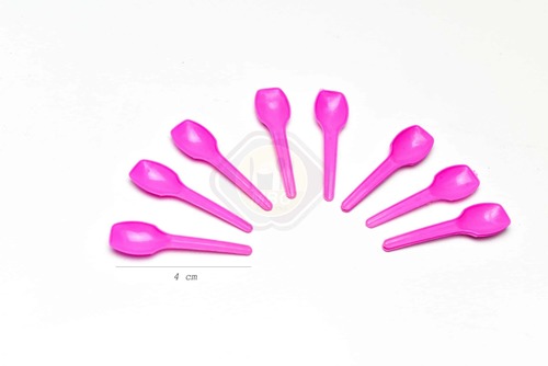 Tikki Pink Disposable Spoon Application: Event And Party Supplies