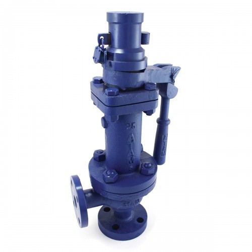 Cast Iron Spring Loaded Single Post Hi Lift Safety Valve Application: Water