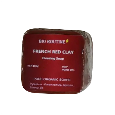 French Red Clay Cleasing Soap
