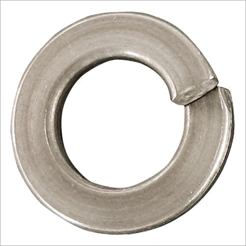 Stainless Steel Spring Washer - Stainless Steel, Varied Dimensions, Silver, Round Shape, Chrome Plated Surface Treatment - Corrosion Resistant Fastener Solution