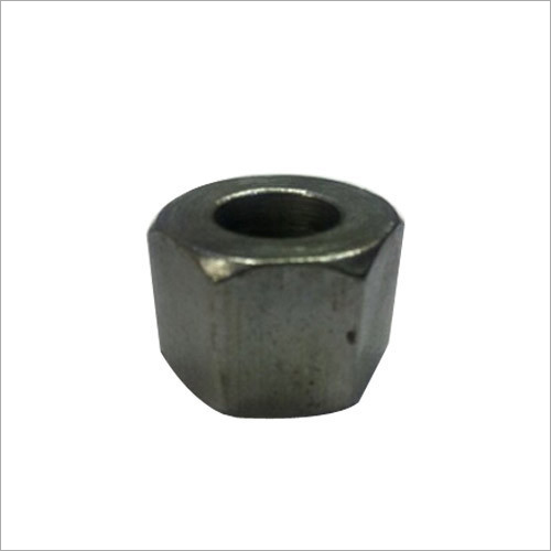 MS Hex Nut - Mild Steel, Silver Color, Polished Surface | Hex Head Design for Automotive and Electronics Assembly