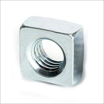 Square Shape Nut - Stainless Steel, High Tensile Chrome Plated in Silver Finish | Quality Inspected for Reliable Performance