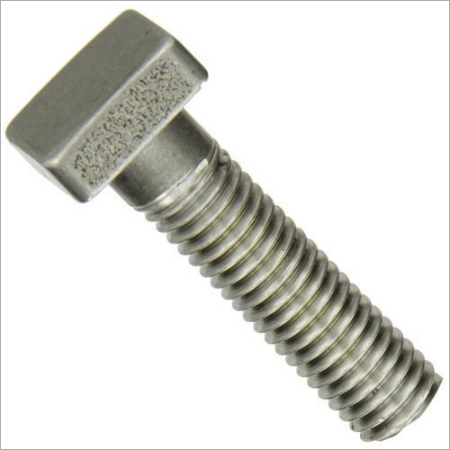 Stainless Steel T Bolt - SS Grade, Square Head, Chrome Plated Finish | Rugged Design, High Tensile Strength, Anti-Corrosion & Anti-Abrasion Properties