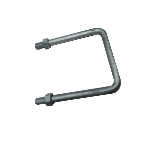 MS U Bolt - Stainless Steel, Custom Sizes Available, Silver Color, Chrome Plated Finish | Suitable for Metallurgical and Automotive Fastening