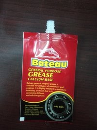 Spout Pouches - Plastic Material, 140mm Length X 90mm Width, Red And Black Color | 100ml To 1000ml Size, Printed Pouch Technology