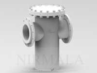 PP Fabricated Basket Strainer 12
