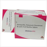 AMOXILLIN POTASSIUM CALVULANATE LACTIC ACID 625
