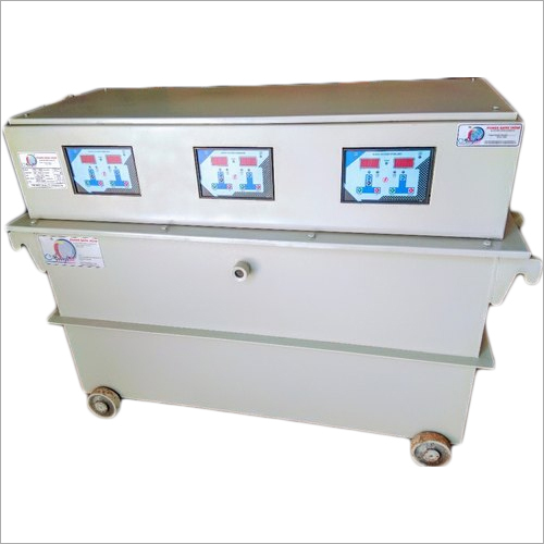 3 Phase Digital Servo Voltage Stabilizer - Current: Ac