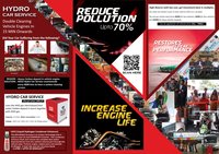 HHO Bike  Carbon Cleaner Machine