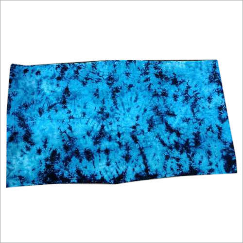 Tye-Dye Print Cotton Nighty Fabric