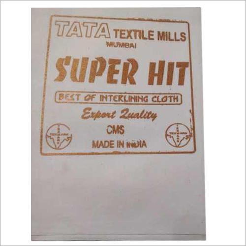 Off White Rotto Pocketing Cloth Fabric