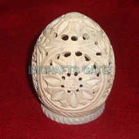 Soapstone Candle Holder - Hand Carved Design, Standard Size 3.5" And 4" Inches, Customizable Colors And Packaging, Antique Imitation Style For Home Decoration