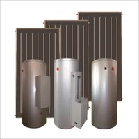 Millionsun Solar Pressurized Water Heating System - Stainless Steel, 2000x1000x80 Mm | Automatic Control, Reliable Low Maintenance, Elegant Slim Design