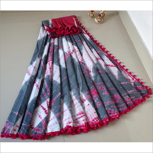 Hand Block Printed Cotton Saree