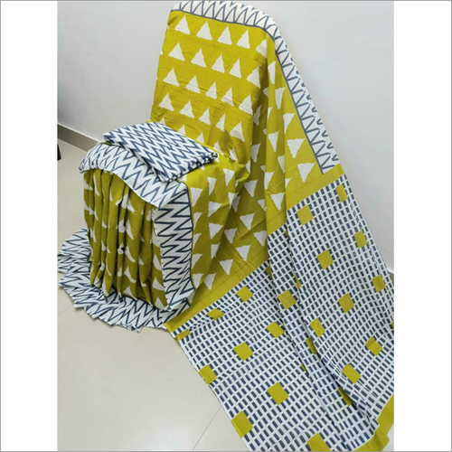 Pure Cotton Printed Saree