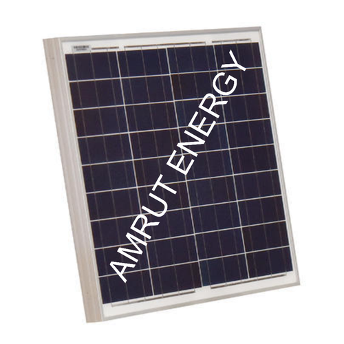 AMRUT Poly Crystalline 40W Solar Panel
