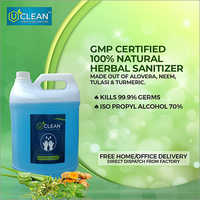 5 Ltr 100 Percent Herbal Hand Sanitizer
