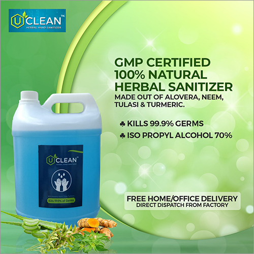 Percent Herbal Hand Sanitizer