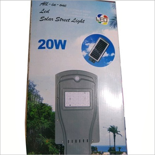 20W Solar LED Street Light