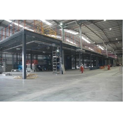 Blue Warehouse Mezzanine Building Peb Structure