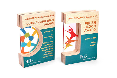 Glossy Designer Modern Wooden Awards