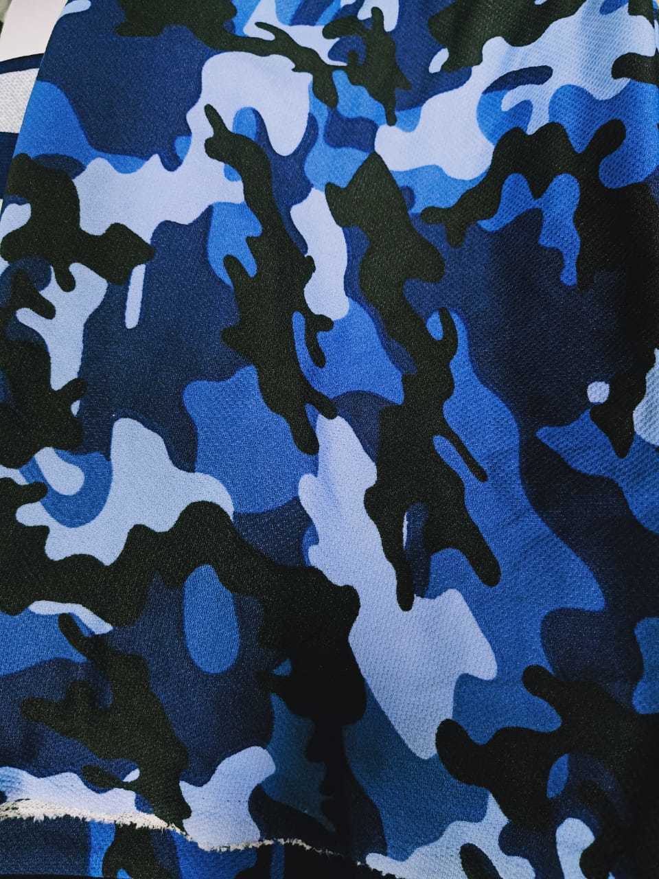 Matty Military Camouflage Print Fabric
