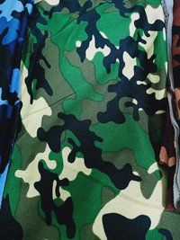 Matty Military Camouflage Print Fabric