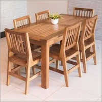 Wood Color Wooden Dinning Table