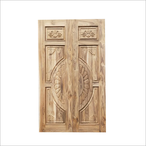 Wood Color Exterior Door