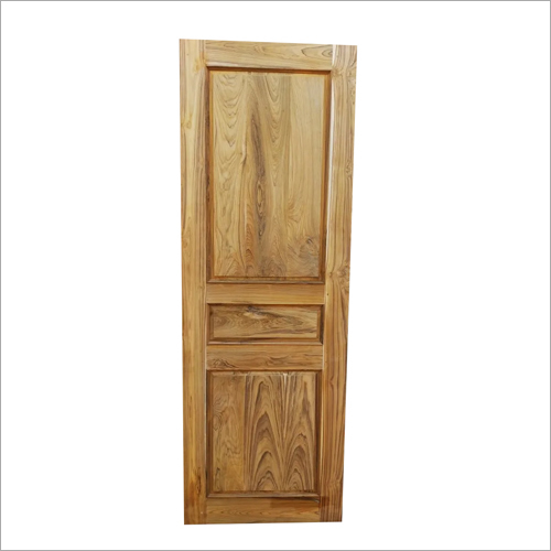 Wood Color Single Ply Wooden Door