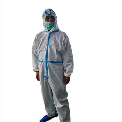 White PPE Surgical Suit