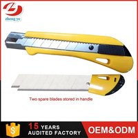 18mm Office Tool Safety Lock Top Quality Cutter Knife Utility Knife