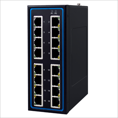 Industrial 8-Port Unmanaged 24V PoE Gigabit Switch