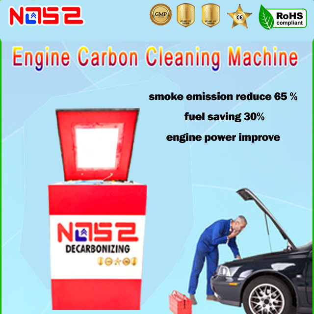 Decarbonising Machine For Car Engine