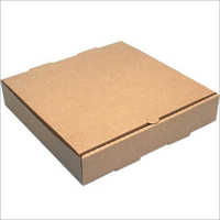 Brown Pizza Box