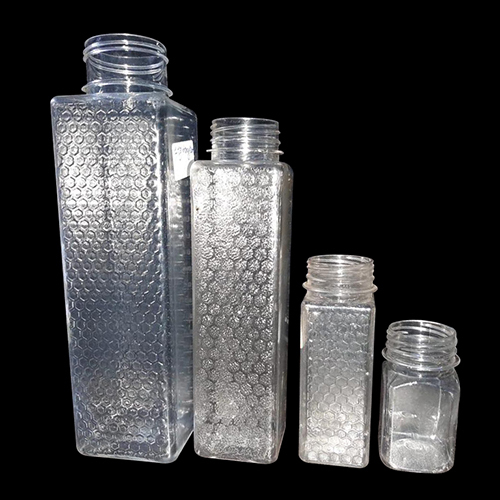 Honeycomb Design Honey Jars