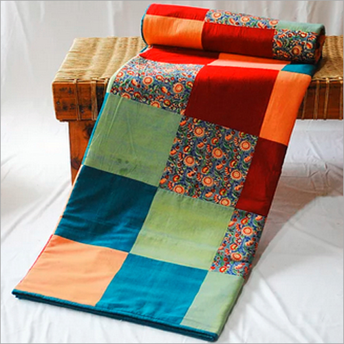 Mangalgiri Printed Cotton Double Bed Quilt