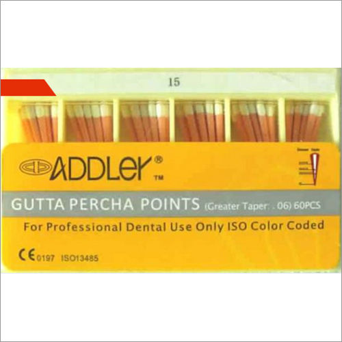 Points No 15 6 Percent Addler Gutta Percha Points