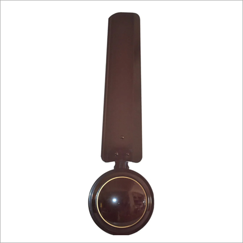 Brown Ceiling Fan - Metal Blades, 220 Volt Power Source | Ceiling Mounted, Electrical Operation