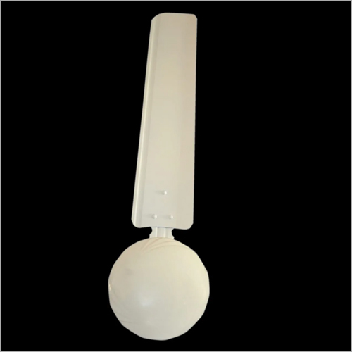White Ceiling Fan Blade Material: Metal