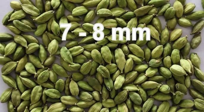 Green Cardamom 8mm Bold For Sale