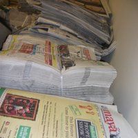 Over used Newspaper/News Paper Scraps/ONP/Paper Scraps