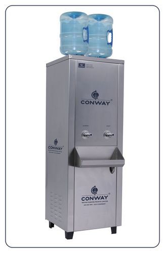 Conway Bwd 125 Stainless Steel Commercial Bottle Water Dispenser - Normal & Cold Cooling Power: 245 Watts Watt (W)