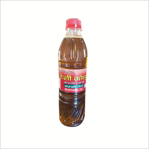 Edible Mustard Oil - Organic, 1 Litre | High Purity, Ideal for Cooking
