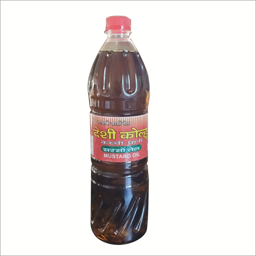 1 Ltr Mustard Oil - Organic, 1 Litre | High Purity for Cooking Applications