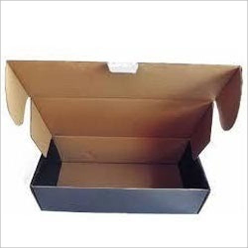 Brown Die Cut Corrugated Box